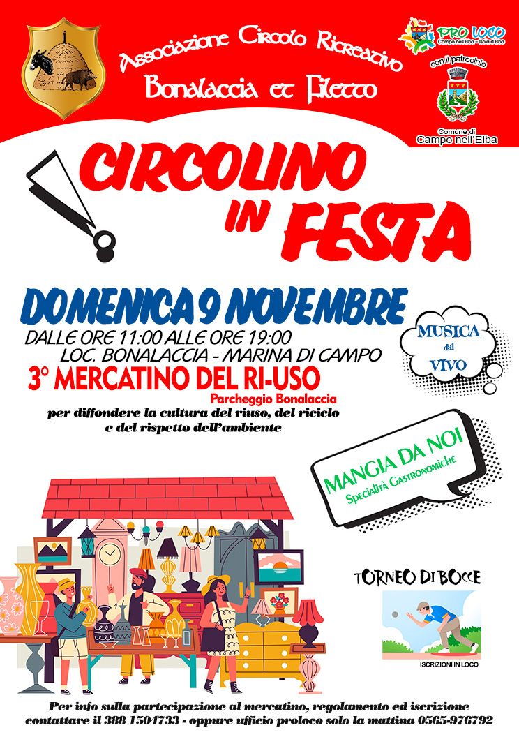 Terza edizione del Mercatino del Ri-uso